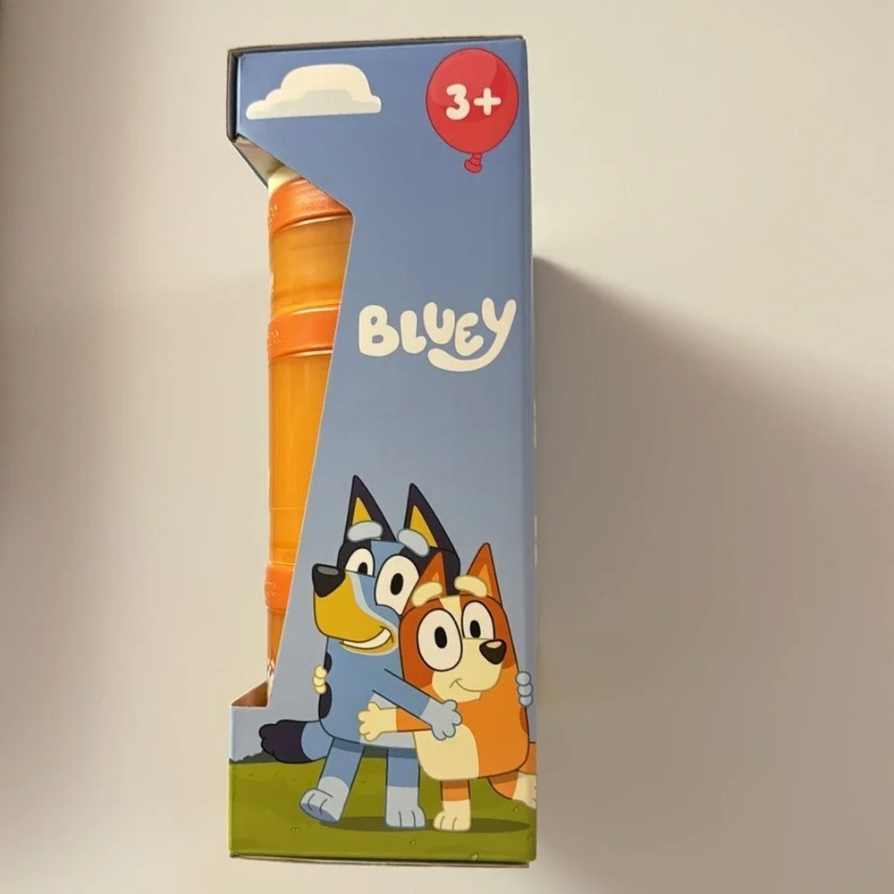WHISKWARE-NIB. BLUEY Snack Stacks. 3Pk. BPA & Phthalate-free. Dishwasher Safe.